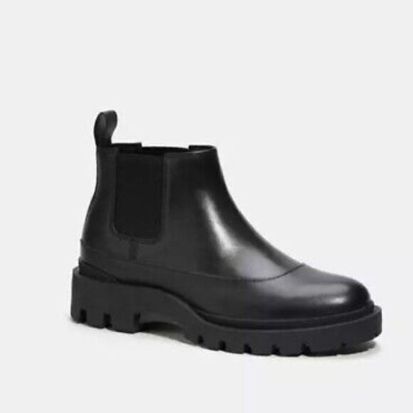 🚎COACH Citysole Chelsea Boot BLACK - Size 10.5... Make me an offer - Picture 1 of 7